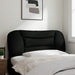 King Single Size Headboard Cushion Black 107 Cm Fabric