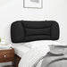 King Single Size Headboard Cushion Black 107 Cm Faux