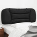 King Single Size Headboard Cushion Black 107 Cm Faux