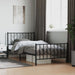 King Single Size Metal Bed Frame with Headboard