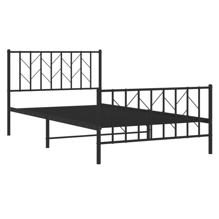 King Single Size Metal Bed Frame with Headboard