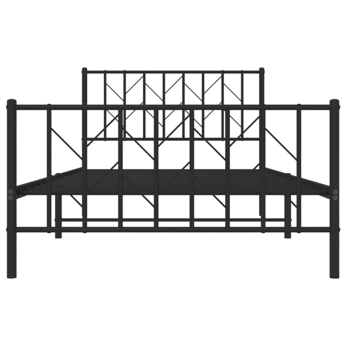 King Single Size Metal Bed Frame with Headboard