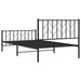 King Single Size Metal Bed Frame with Headboard
