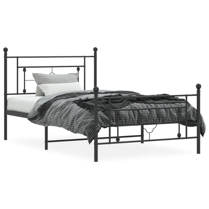 King Single Size Metal Bed Frame with Headboard
