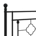 King Single Size Metal Bed Frame with Headboard