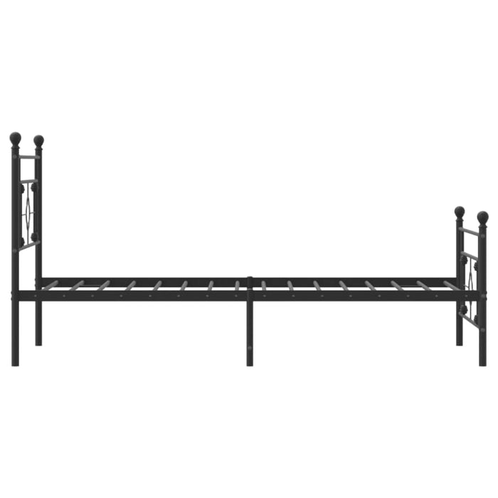 King Single Size Metal Bed Frame with Headboard