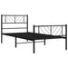King Single Size Metal Bed Frame with Headboard