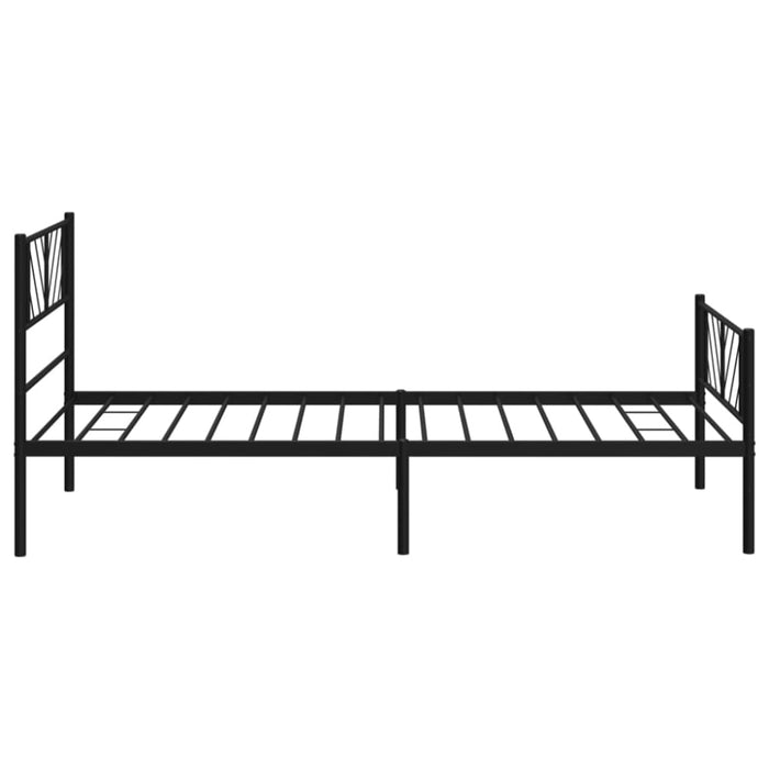 King Single Size Metal Bed Frame with Headboard