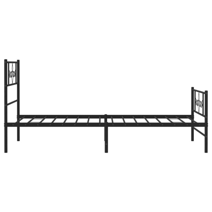 King Single Size Metal Bed Frame with Headboard