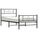 King Single Size Metal Bed Frame with Headboard