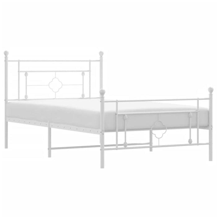 King Single Size Metal Bed Frame with Headboard