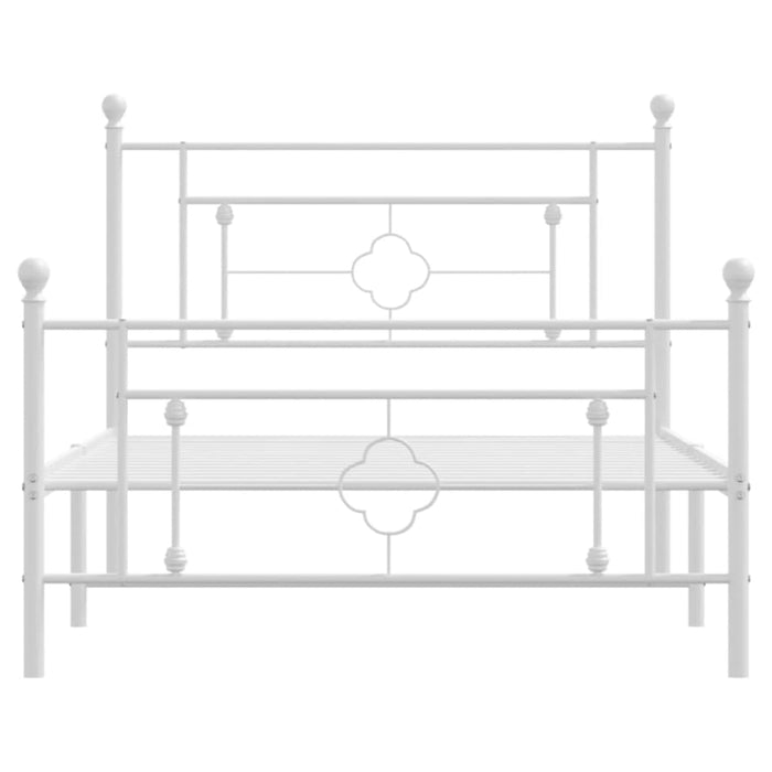 King Single Size Metal Bed Frame with Headboard