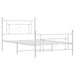 King Single Size Metal Bed Frame with Headboard