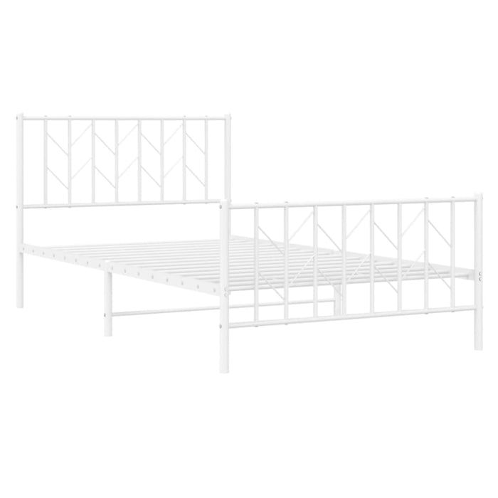King Single Size Metal Bed Frame with Headboard