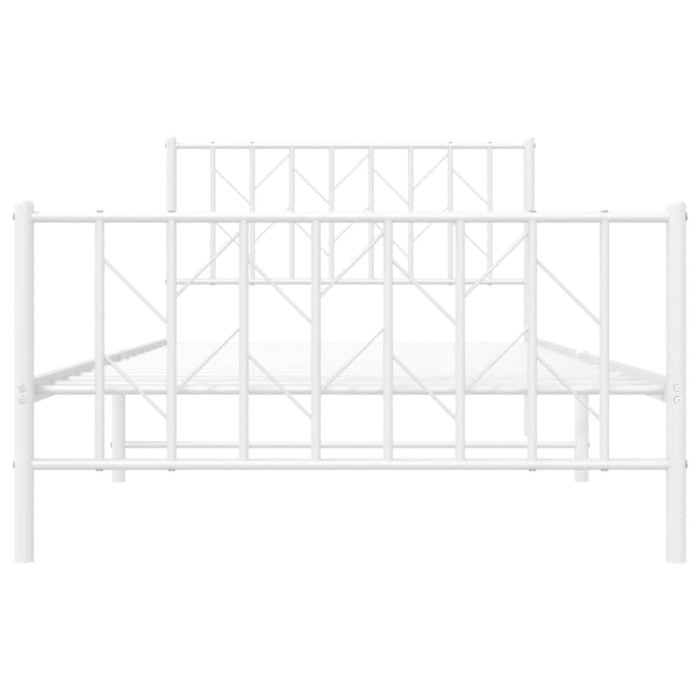 King Single Size Metal Bed Frame with Headboard