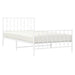 King Single Size Metal Bed Frame with Headboard