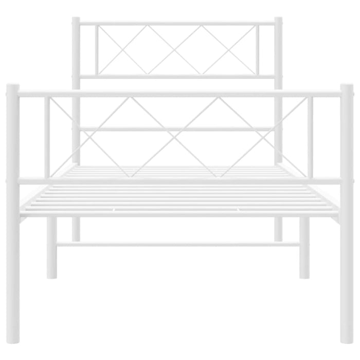 King Single Size Metal Bed Frame with Headboard