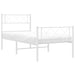 King Single Size Metal Bed Frame with Headboard
