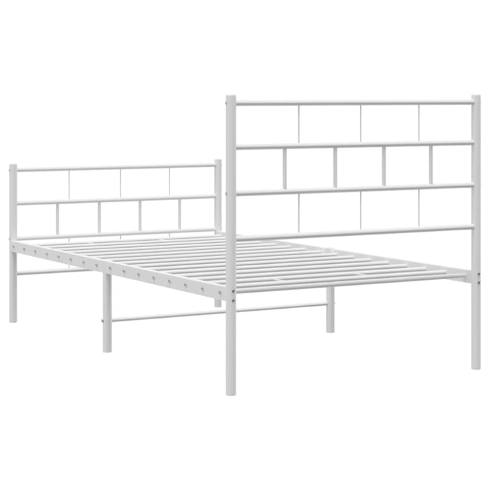 King Single Size Metal Bed Frame with Headboard
