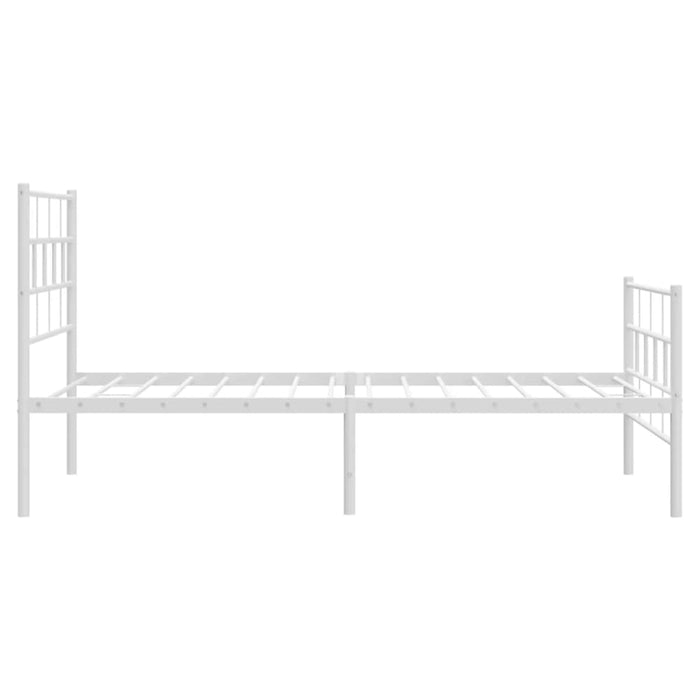 King Single Size Metal Bed Frame with Headboard