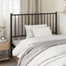 King Single Size Metal Headboard Black 107 Cm Tpbnka