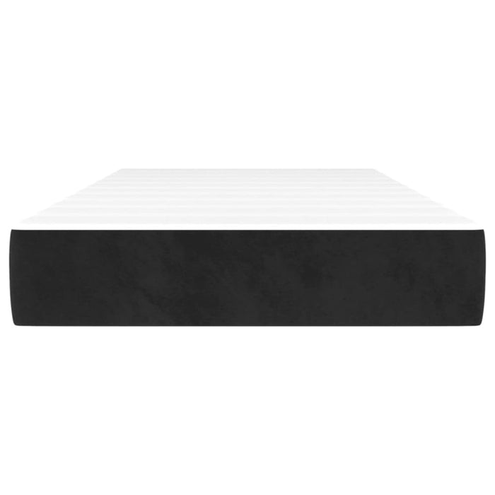 King Single Size Pocket Spring Bed Mattress Black