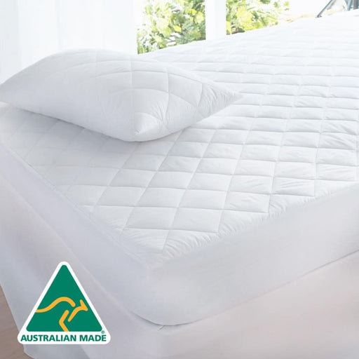 King Size Australian Made Fully Fitted Cotton Quilted