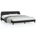 King Size Bed Frame With Headboard Black 183x203 Cm Faux
