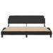 King Size Bed Frame With Headboard Black And White 183x203