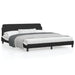 King Size Bed Frame With Headboard Black And White 183x203