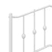 King Size Metal Bed Frame with Headboard