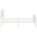 King Size Metal Bed Frame with Headboard
