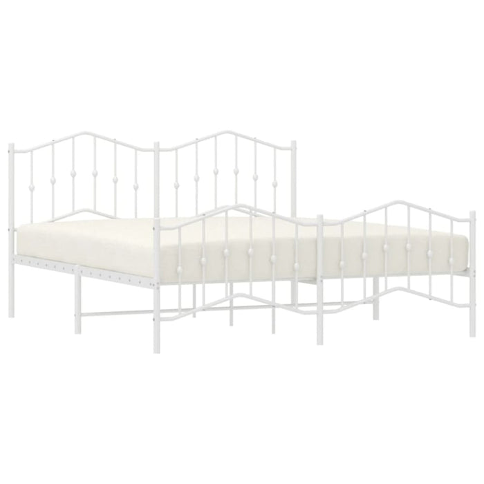 King Size Metal Bed Frame with Headboard