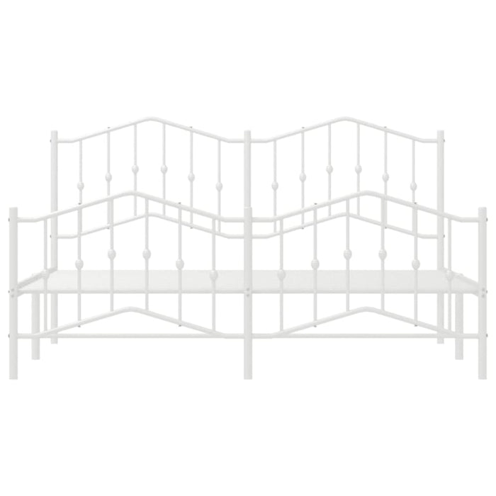 King Size Metal Bed Frame with Headboard