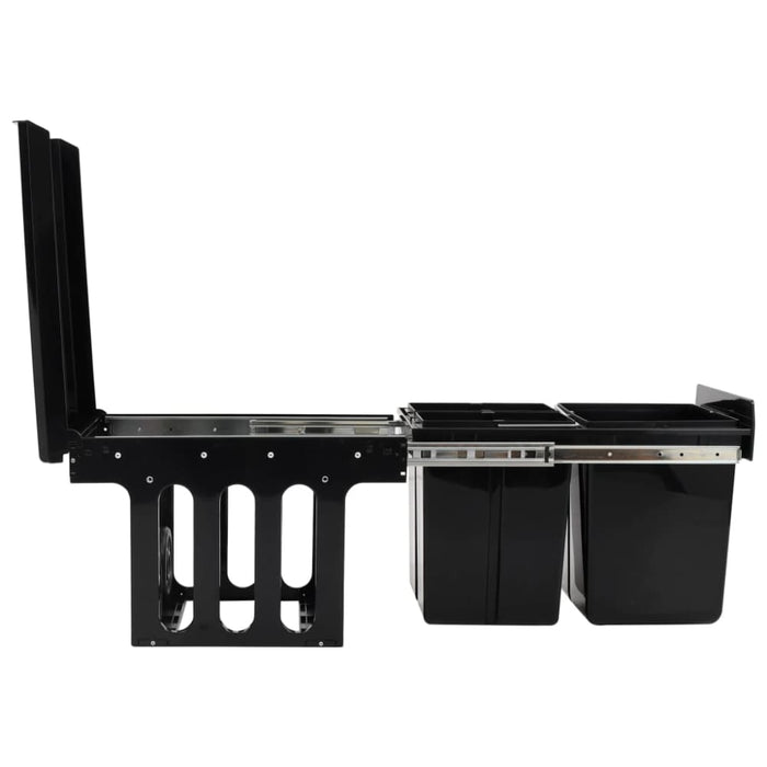 Kitchen Cupboard Pull-out Recycled Dustbin Soft-close 48 l