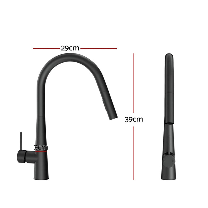 Goslash Picks Kitchen Mixer Tap Pull out Round 2 Mode Sink