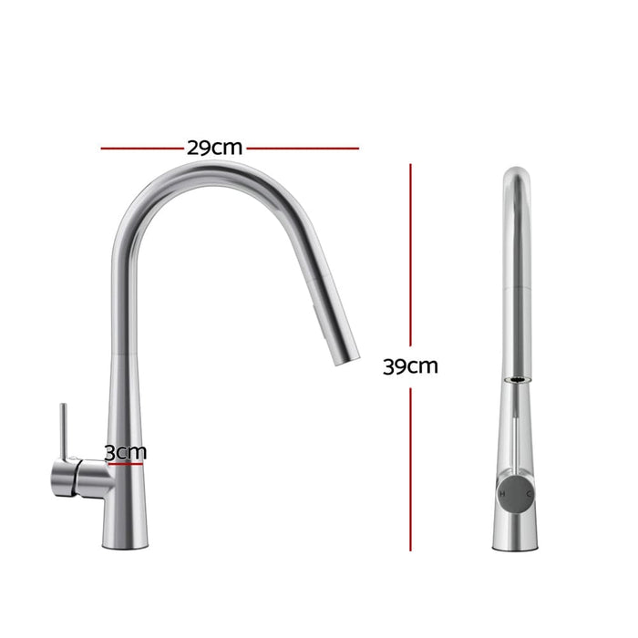 Goslash Picks Kitchen Mixer Tap Pull out Round 2 Mode Sink