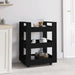 Kitchen Trolley Black 60x45x80 Cm Engineered Wood Nolnoi