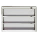 Kitchen Wall Cabinet with Shelves Stainless Steel Tilaai