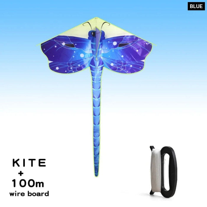 Kite Dragonfly For Kids And Adults Easy To Fly Cartoon
