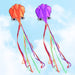 Kite 3d Octopus With Long Colorful Tail For Adults Long