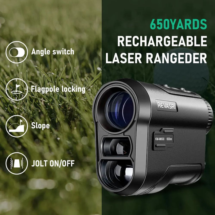 Km M600 Golf Laser Rangefinder 600m Rechargeable Distance