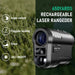 Km M600 Golf Laser Rangefinder 600m Rechargeable Distance