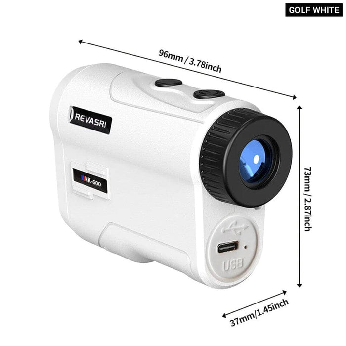 Km M600 Golf Laser Rangefinder 600m Rechargeable Distance