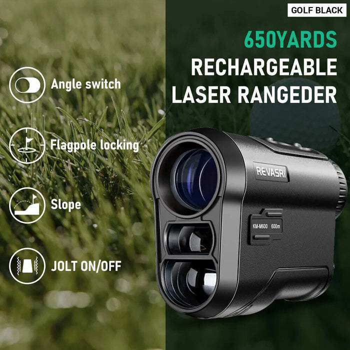 Km M600 Golf Laser Rangefinder 600m Rechargeable Distance