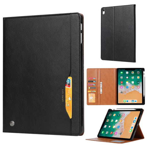 Knead Skin Texture Flip Leather Smart Tablet Case For Ipad