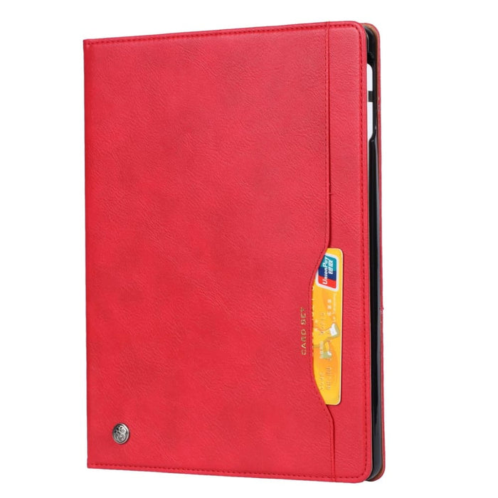 Knead Skin Texture Flip Leather Smart Tablet Case For Ipad