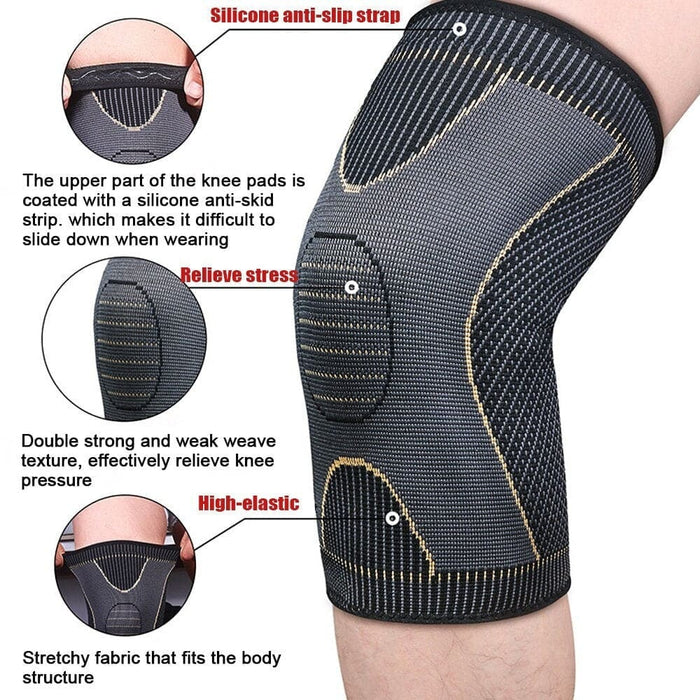 Knee Brace Leg Sleeve for Basketball Football Tennis Running