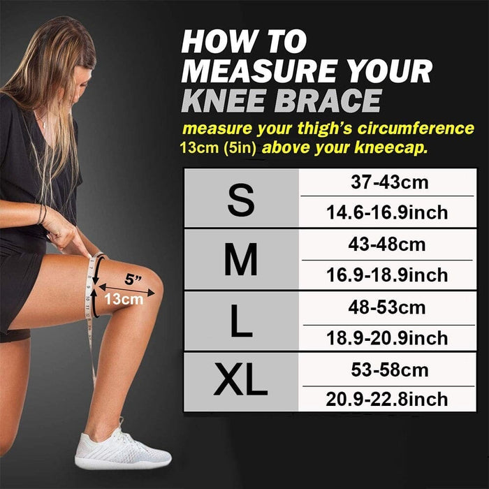 Knee Compression Sleeves Support for Running Cycling