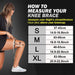 Knee Compression Sleeves Support for Running Cycling